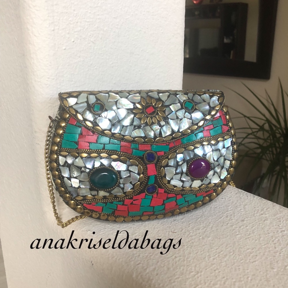 Mosaic Metal Purse